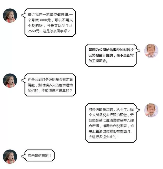兼职个税太高怎么处理?选劳务报酬还是工资申报方式?